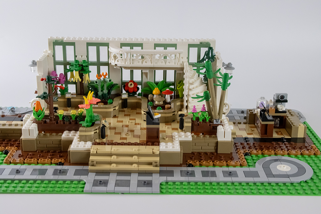 lego ideas 21353 botanischer garten Treppe mit Empore