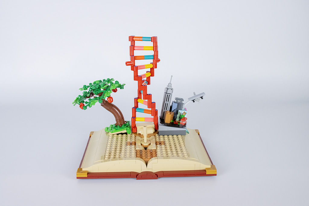 lego 21355 evolution of stem 12